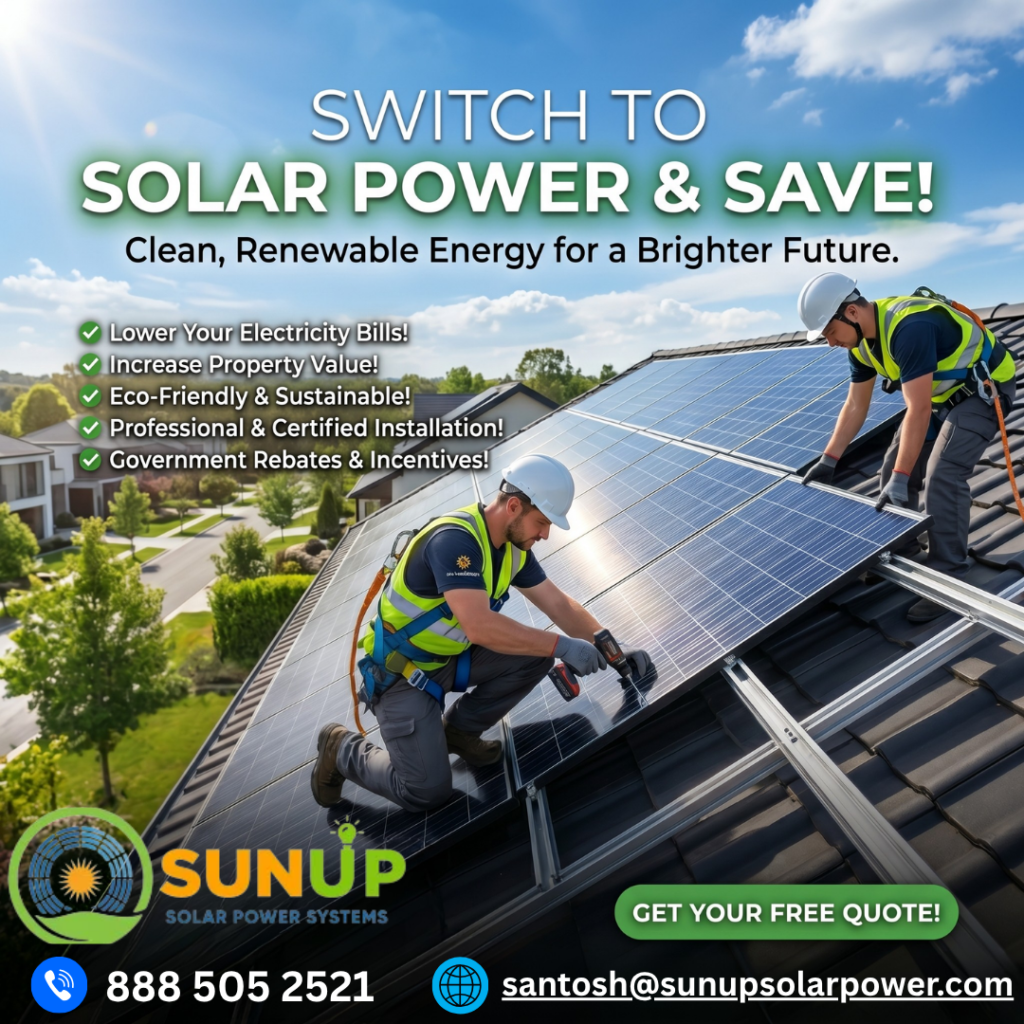 Solar Power Panel Installation